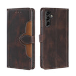 Custodia per telefono in pelle con fibbia magnetica Skin Feel, For Xiaomi Redmi Note 11 SE India / Poco M5S 4G, For Samsung Galaxy A14 5G