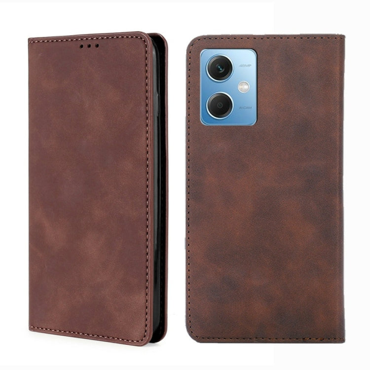 Custodia per telefono in pelle con vibrazione orizzontale magnetica Skin Feel, For Motorola Moto G72 4G, For vivo V25 Pro 5G, For Xiaomi Redmi Note 12 China, For Xiaomi Redmi Note 12 Pro 5G China, For Xiaomi Redmi Note 12 Pro+ China