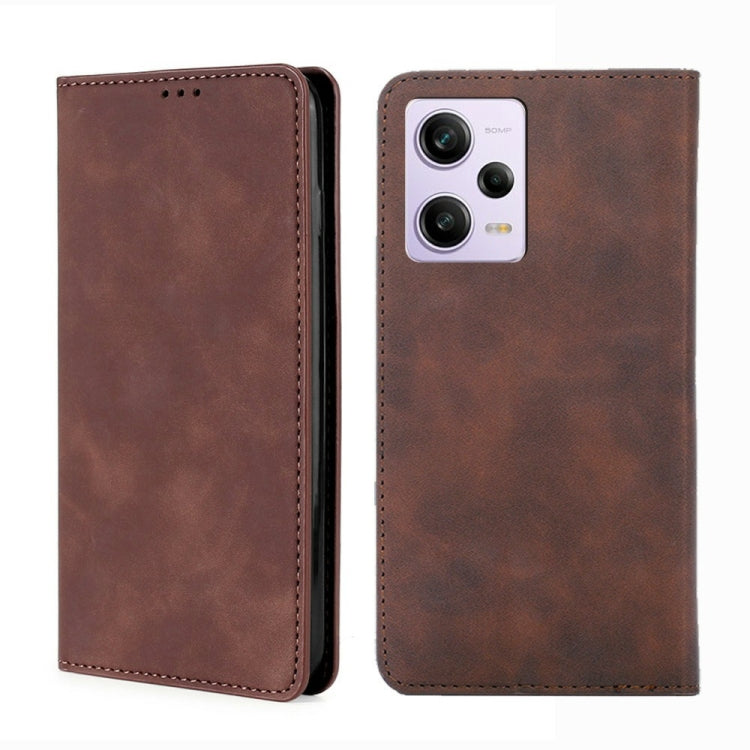 Custodia per telefono in pelle con vibrazione orizzontale magnetica Skin Feel, For Motorola Moto G72 4G, For vivo V25 Pro 5G, For Xiaomi Redmi Note 12 China, For Xiaomi Redmi Note 12 Pro 5G China, For Xiaomi Redmi Note 12 Pro+ China