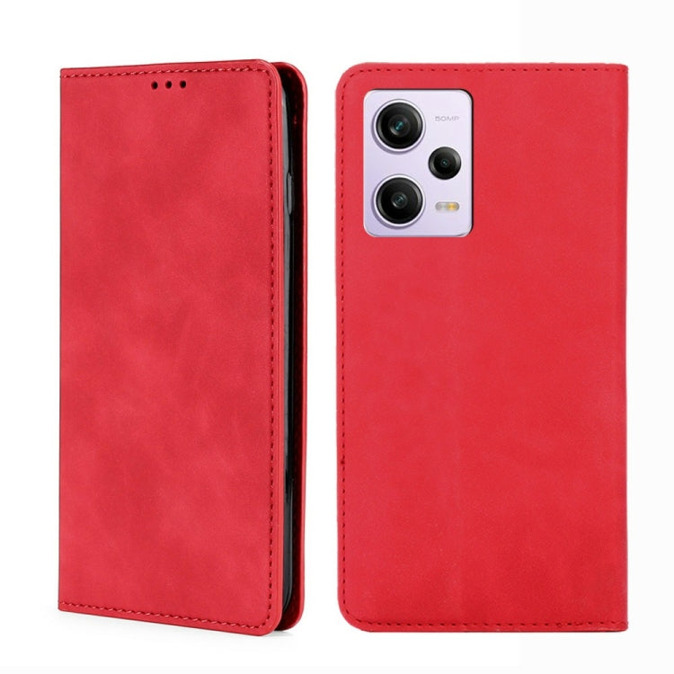 Custodia per telefono in pelle con vibrazione orizzontale magnetica Skin Feel, For Motorola Moto G72 4G, For vivo V25 Pro 5G, For Xiaomi Redmi Note 12 China, For Xiaomi Redmi Note 12 Pro 5G China, For Xiaomi Redmi Note 12 Pro+ China