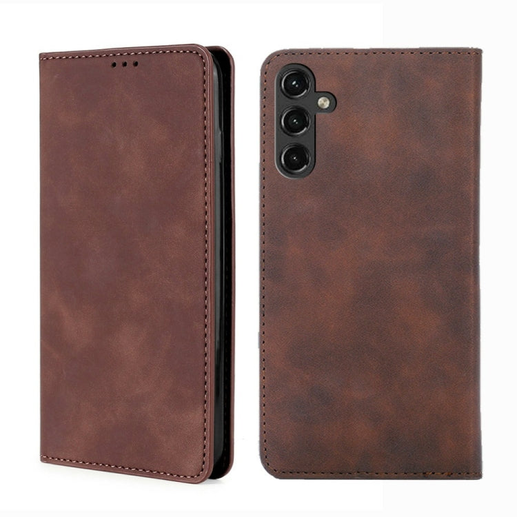 Custodia per telefono in pelle con vibrazione orizzontale magnetica Skin Feel, For Xiaomi Redmi A1+ 4G, For Xiaomi Redmi Note 11 SE India / Poco M5S 4G, For Samsung Galaxy A14 5G