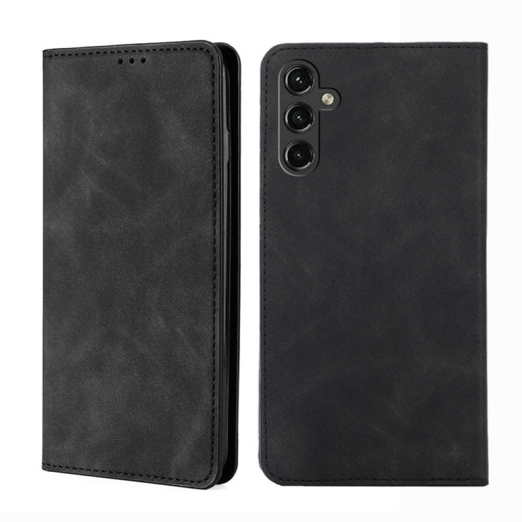 Custodia per telefono in pelle con vibrazione orizzontale magnetica Skin Feel, For Xiaomi Redmi A1+ 4G, For Xiaomi Redmi Note 11 SE India / Poco M5S 4G, For Samsung Galaxy A14 5G