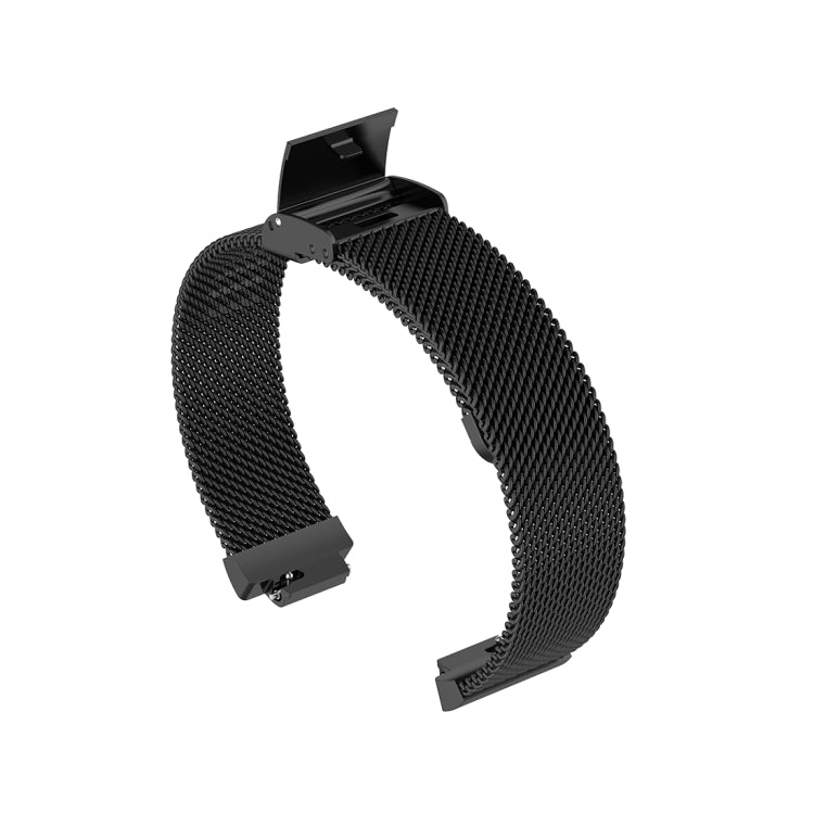 Cinturino per orologio con cinturino da polso in maglia metallica in acciaio inossidabile per Fitbit Inspire / Inspire HR / Ace 2, Size: S, Size: L