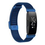 Cinturino per orologio con cinturino da polso in maglia metallica in acciaio inossidabile per Fitbit Inspire / Inspire HR / Ace 2, Size: S, Size: L