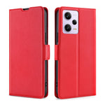 Custodia per telefono in pelle flip orizzontale con fibbia laterale ultrasottile, For Motorola Moto G72 4G, For vivo V25 Pro 5G, For Xiaomi Redmi Note 12 China, For Xiaomi Redmi Note 12 Pro 5G China, For Xiaomi Redmi Note 12 Pro+ China                 ...