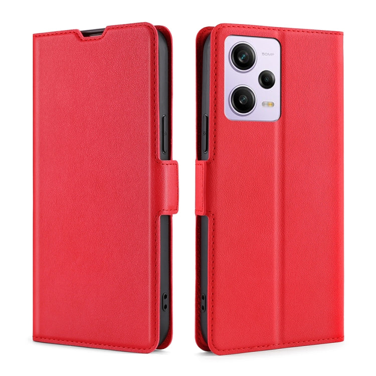 Custodia per telefono in pelle flip orizzontale con fibbia laterale ultrasottile, For Motorola Moto G72 4G, For vivo V25 Pro 5G, For Xiaomi Redmi Note 12 China, For Xiaomi Redmi Note 12 Pro 5G China, For Xiaomi Redmi Note 12 Pro+ China                 ...