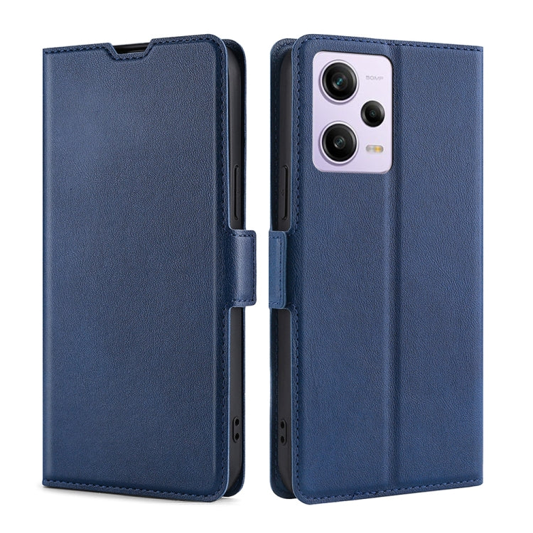 Custodia per telefono in pelle flip orizzontale con fibbia laterale ultrasottile, For Motorola Moto G72 4G, For vivo V25 Pro 5G, For Xiaomi Redmi Note 12 China, For Xiaomi Redmi Note 12 Pro 5G China, For Xiaomi Redmi Note 12 Pro+ China                 ...