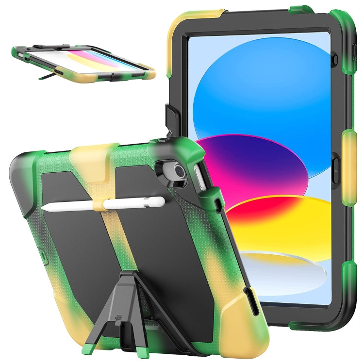 Custodia rigida per tablet PC in silicone robusto con supporto, For iPad 10th Gen 10.9 2022