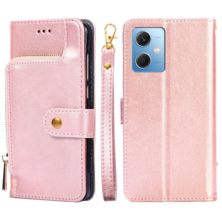 Custodia per cellulare in pelle con cerniera, For Motorola Moto G72 4G, For vivo V25 Pro 5G, For Xiaomi Redmi Note 12 China, For Xiaomi Redmi Note 12 Pro 5G China, For Xiaomi Redmi Note 12 Pro+ China, For Xiaomi Redmi A1+ 4G