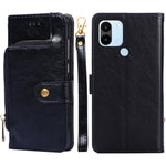 Custodia per cellulare in pelle con cerniera, For Motorola Moto G72 4G, For vivo V25 Pro 5G, For Xiaomi Redmi Note 12 China, For Xiaomi Redmi Note 12 Pro 5G China, For Xiaomi Redmi Note 12 Pro+ China, For Xiaomi Redmi A1+ 4G