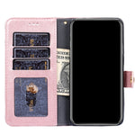 Custodia per cellulare in pelle con cerniera, For Xiaomi Redmi Note 11 SE India / Poco M5S 4G