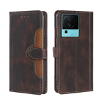 Custodia per telefono in pelle con fibbia magnetica Skin Feel, For vivo iQOO Neo7, For Realme 9i 5G Global/10 5G, For vivo T2x 5G/Y73t/iQOO Z6x, For Huawei nova Y61, For Honor Play 40 Plus, For Nokia C31