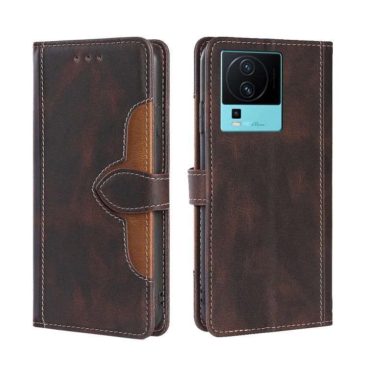 Custodia per telefono in pelle con fibbia magnetica Skin Feel, For vivo iQOO Neo7, For Realme 9i 5G Global/10 5G, For vivo T2x 5G/Y73t/iQOO Z6x, For Huawei nova Y61, For Honor Play 40 Plus, For Nokia C31