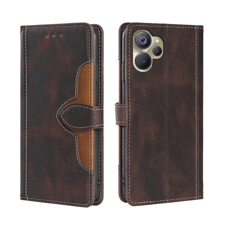 Custodia per telefono in pelle con fibbia magnetica Skin Feel, For vivo iQOO Neo7, For Realme 9i 5G Global/10 5G, For vivo T2x 5G/Y73t/iQOO Z6x, For Huawei nova Y61, For Honor Play 40 Plus, For Nokia C31