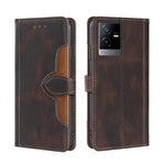 Custodia per telefono in pelle con fibbia magnetica Skin Feel, For vivo iQOO Neo7, For Realme 9i 5G Global/10 5G, For vivo T2x 5G/Y73t/iQOO Z6x, For Huawei nova Y61, For Honor Play 40 Plus, For Nokia C31