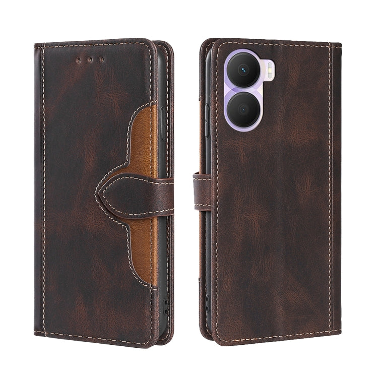Custodia per telefono in pelle con fibbia magnetica Skin Feel, For vivo iQOO Neo7, For Realme 9i 5G Global/10 5G, For vivo T2x 5G/Y73t/iQOO Z6x, For Huawei nova Y61, For Honor Play 40 Plus, For Nokia C31