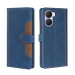 Custodia per telefono in pelle con fibbia magnetica Skin Feel, For vivo iQOO Neo7, For Realme 9i 5G Global/10 5G, For vivo T2x 5G/Y73t/iQOO Z6x, For Huawei nova Y61, For Honor Play 40 Plus, For Nokia C31