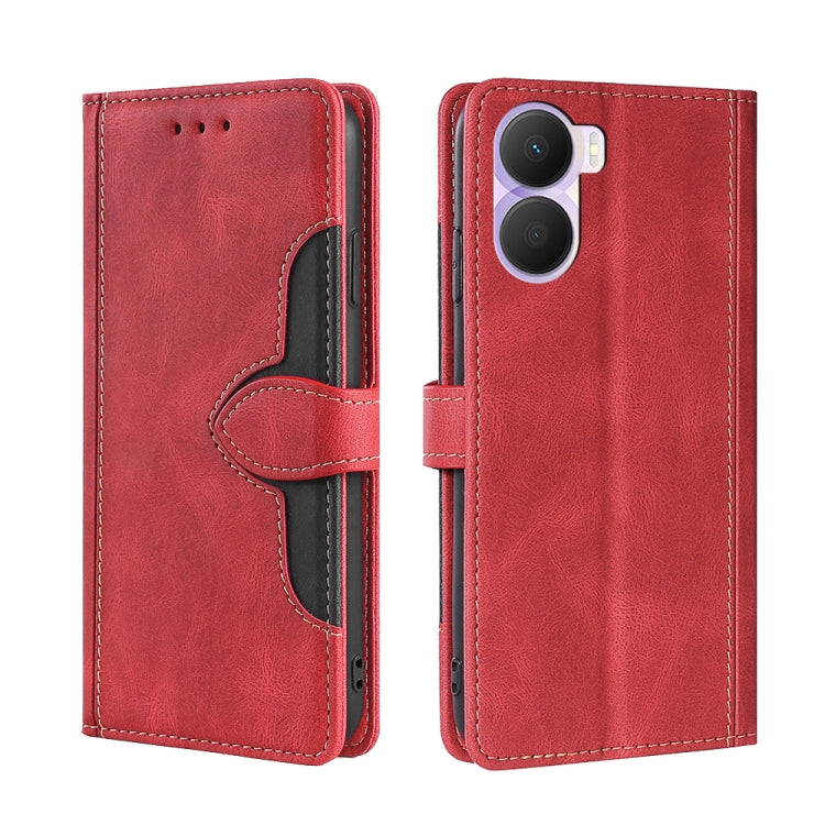 Custodia per telefono in pelle con fibbia magnetica Skin Feel, For vivo iQOO Neo7, For Realme 9i 5G Global/10 5G, For vivo T2x 5G/Y73t/iQOO Z6x, For Huawei nova Y61, For Honor Play 40 Plus, For Nokia C31
