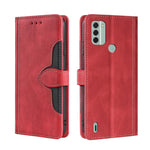Custodia per telefono in pelle con fibbia magnetica Skin Feel, For vivo iQOO Neo7, For Realme 9i 5G Global/10 5G, For vivo T2x 5G/Y73t/iQOO Z6x, For Huawei nova Y61, For Honor Play 40 Plus, For Nokia C31