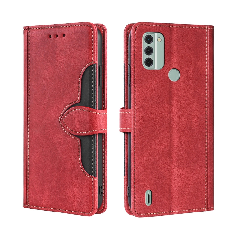 Custodia per telefono in pelle con fibbia magnetica Skin Feel, For vivo iQOO Neo7, For Realme 9i 5G Global/10 5G, For vivo T2x 5G/Y73t/iQOO Z6x, For Huawei nova Y61, For Honor Play 40 Plus, For Nokia C31