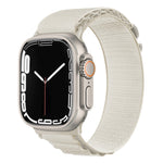 Cinturino per orologio in nylon con fibbia argento, For Apple Watch Ultra 49mm / Series 8&7 45mm / SE 2&6&SE&5&4 44mm, For Apple Watch Series 8&7 41mm / SE 2&6&SE&5&4 40mm / 3&2&1 38mm