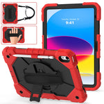 Custodia protettiva in silicone antiurto per robot a colori a contrasto + custodia protettiva per tablet PC, For iPad 10th Gen 10.9 2022