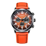 Orologio da uomo al quarzo luminoso impermeabile in pelle moda Ochstin 6042C