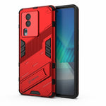 Punk Armor 2 in 1 PC + custodia per telefono in TPU con supporto invisibile, For vivo iQOO Neo7, For Xiaomi Redmi Note 12 China / Note 12 5G India, For Xiaomi Redmi Note 12 Pro 5G China / Note 12 Pro 5G Speed