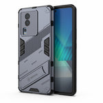 Punk Armor 2 in 1 PC + custodia per telefono in TPU con supporto invisibile, For vivo iQOO Neo7, For Xiaomi Redmi Note 12 China / Note 12 5G India, For Xiaomi Redmi Note 12 Pro 5G China / Note 12 Pro 5G Speed