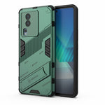 Punk Armor 2 in 1 PC + custodia per telefono in TPU con supporto invisibile, For vivo iQOO Neo7, For Xiaomi Redmi Note 12 China / Note 12 5G India, For Xiaomi Redmi Note 12 Pro 5G China / Note 12 Pro 5G Speed