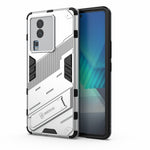 Punk Armor 2 in 1 PC + custodia per telefono in TPU con supporto invisibile, For vivo iQOO Neo7, For Xiaomi Redmi Note 12 China / Note 12 5G India, For Xiaomi Redmi Note 12 Pro 5G China / Note 12 Pro 5G Speed