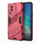 Punk Armor 2 in 1 PC + custodia per telefono in TPU con supporto invisibile, For vivo iQOO Neo7, For Xiaomi Redmi Note 12 China / Note 12 5G India, For Xiaomi Redmi Note 12 Pro 5G China / Note 12 Pro 5G Speed