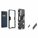 Punk Armor 2 in 1 PC + custodia per telefono in TPU con supporto invisibile, For vivo iQOO Neo7, For Xiaomi Redmi Note 12 China / Note 12 5G India, For Xiaomi Redmi Note 12 Pro 5G China / Note 12 Pro 5G Speed