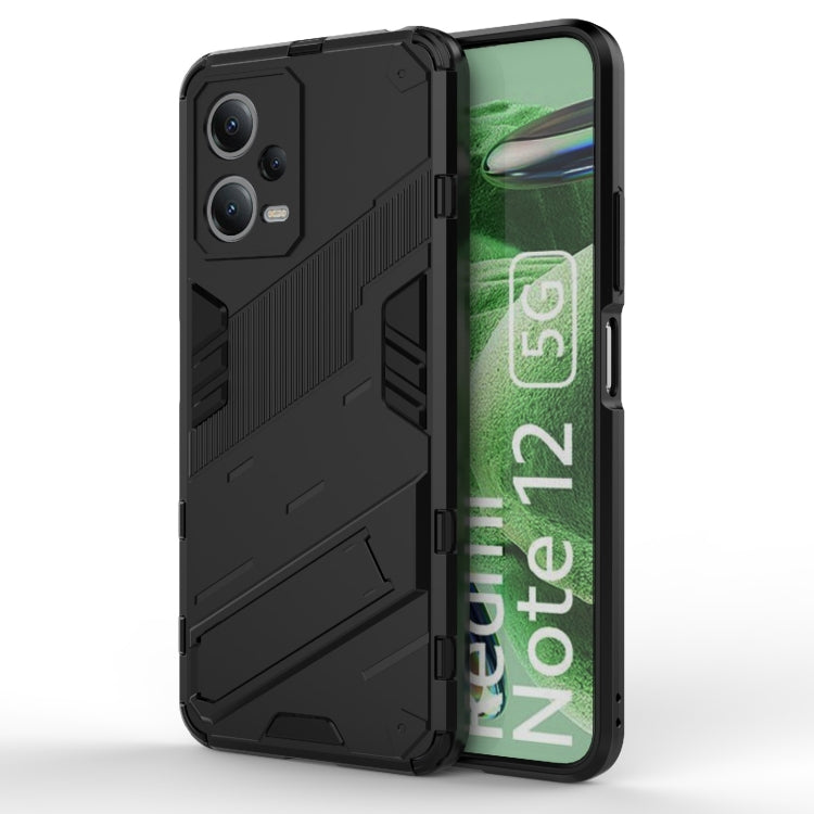 Punk Armor 2 in 1 PC + custodia per telefono in TPU con supporto invisibile, For vivo iQOO Neo7, For Xiaomi Redmi Note 12 China / Note 12 5G India, For Xiaomi Redmi Note 12 Pro 5G China / Note 12 Pro 5G Speed