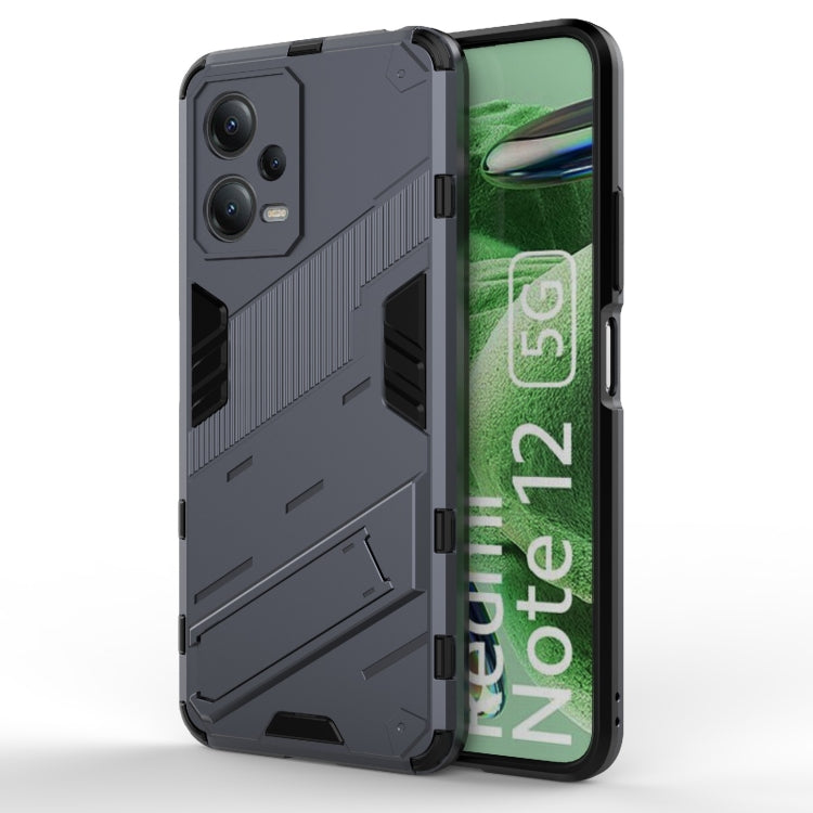 Punk Armor 2 in 1 PC + custodia per telefono in TPU con supporto invisibile, For vivo iQOO Neo7, For Xiaomi Redmi Note 12 China / Note 12 5G India, For Xiaomi Redmi Note 12 Pro 5G China / Note 12 Pro 5G Speed
