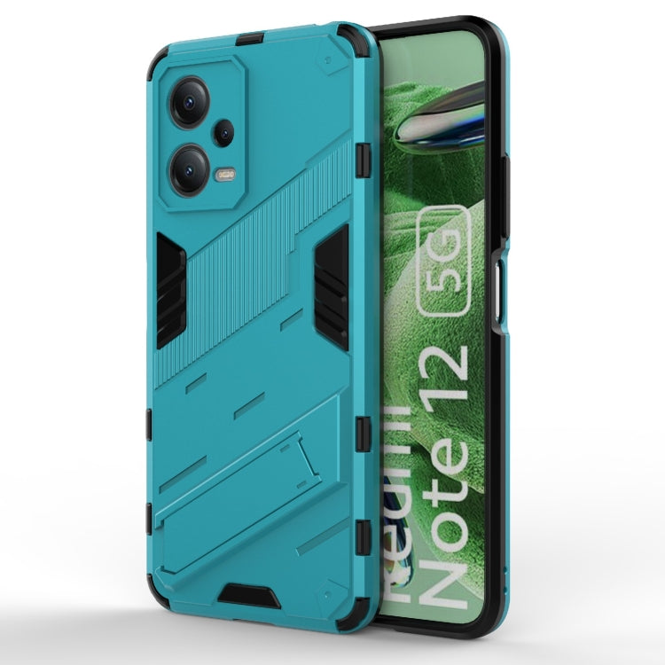 Punk Armor 2 in 1 PC + custodia per telefono in TPU con supporto invisibile, For vivo iQOO Neo7, For Xiaomi Redmi Note 12 China / Note 12 5G India, For Xiaomi Redmi Note 12 Pro 5G China / Note 12 Pro 5G Speed