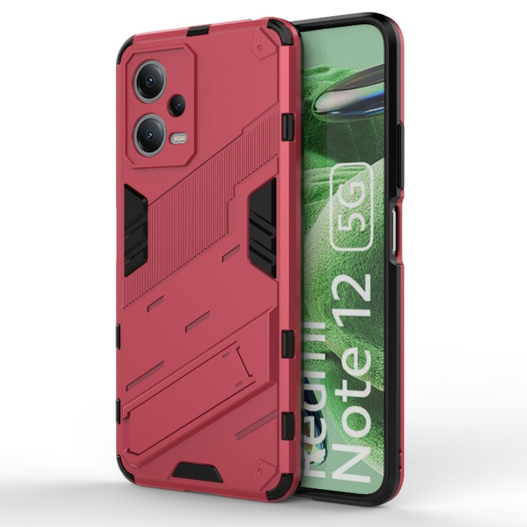 Punk Armor 2 in 1 PC + custodia per telefono in TPU con supporto invisibile, For vivo iQOO Neo7, For Xiaomi Redmi Note 12 China / Note 12 5G India, For Xiaomi Redmi Note 12 Pro 5G China / Note 12 Pro 5G Speed