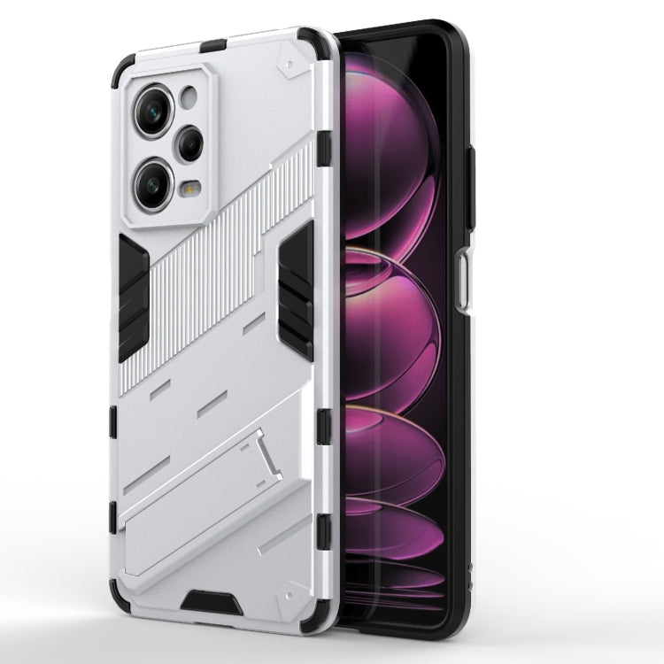 Punk Armor 2 in 1 PC + custodia per telefono in TPU con supporto invisibile, For vivo iQOO Neo7, For Xiaomi Redmi Note 12 China / Note 12 5G India, For Xiaomi Redmi Note 12 Pro 5G China / Note 12 Pro 5G Speed