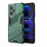 Punk Armor 2 in 1 PC + custodia per telefono in TPU con supporto invisibile, For Xiaomi Redmi Note 12 Pro+ China