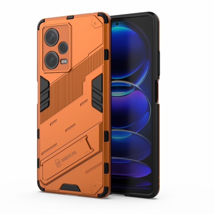 Punk Armor 2 in 1 PC + custodia per telefono in TPU con supporto invisibile, For Xiaomi Redmi Note 12 Pro+ China