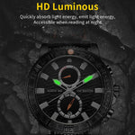 Orologio da uomo in vera pelle al quarzo luminoso multifunzionale Ochstin 6045A