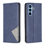 Custodia per telefono in pelle magnetica invisibile prismatica, For Samsung Galaxy A54 5G