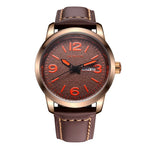Orologio da uomo in pelle al quarzo stile business Ochstin 6047B