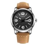 Orologio da uomo in pelle al quarzo stile business Ochstin 6047B