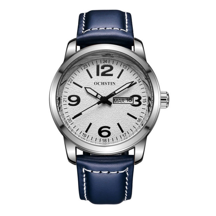 Orologio da uomo in pelle al quarzo stile business Ochstin 6047B