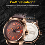 Orologio da uomo in pelle al quarzo stile business Ochstin 6047B