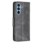 Custodia per telefono in pelle con trama in pelle di agnello, For Samsung Galaxy A54 5G