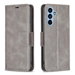 Custodia per telefono in pelle con trama in pelle di agnello, For Samsung Galaxy A54 5G
