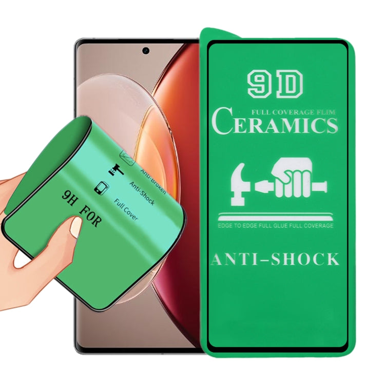 Film ceramico a colla a schermo intero 9D, For vivo X90 / X90 Pro / X90 Pro+ (1 PC)