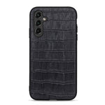 Custodia per telefono in vera pelle con trama di coccodrillo, For Samsung Galaxy A14 5G, For Samsung Galaxy S23+ 5G, For Samsung Galaxy S23 Ultra 5G